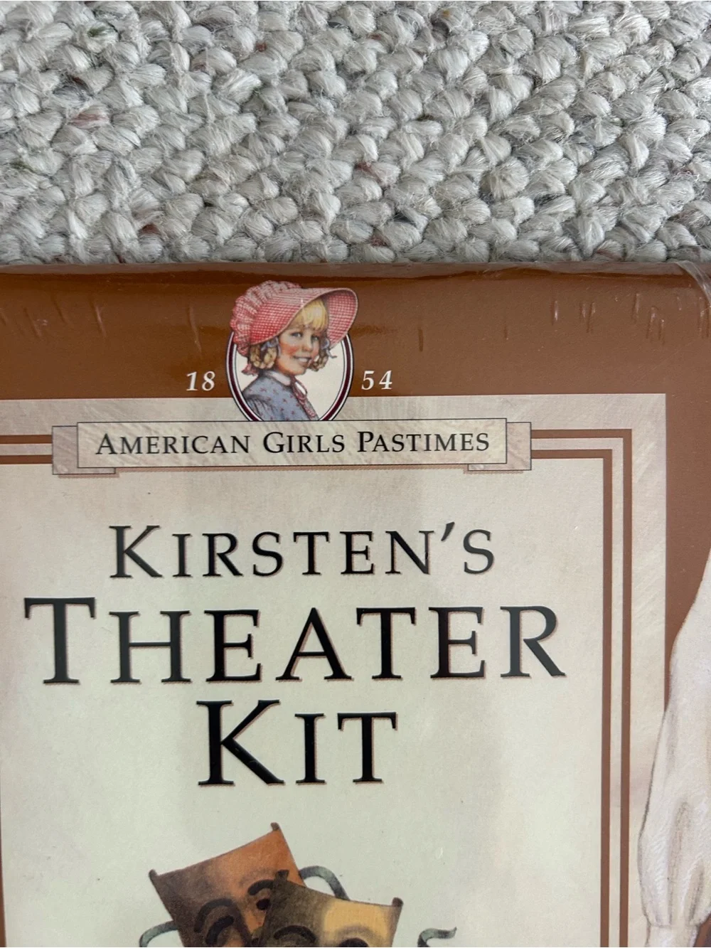 American Girls Kirsten's Theater Kit Kids Set - Brown/Red